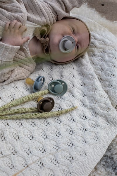 Bibs Bibs De Lux Kauçuk Emzik, Peach Emzik