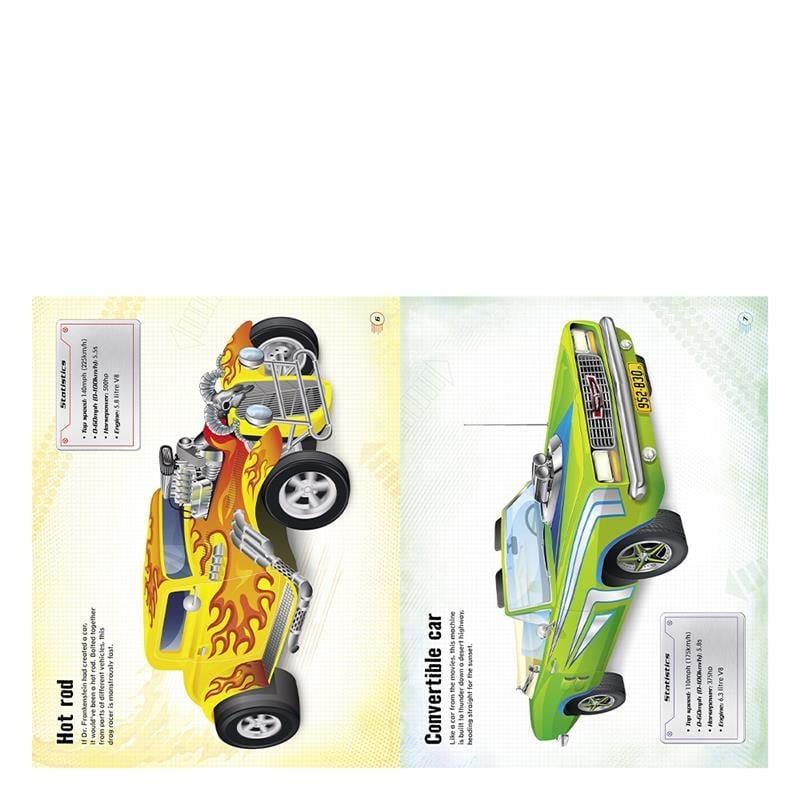 Build Your Own Cars Sticker Book