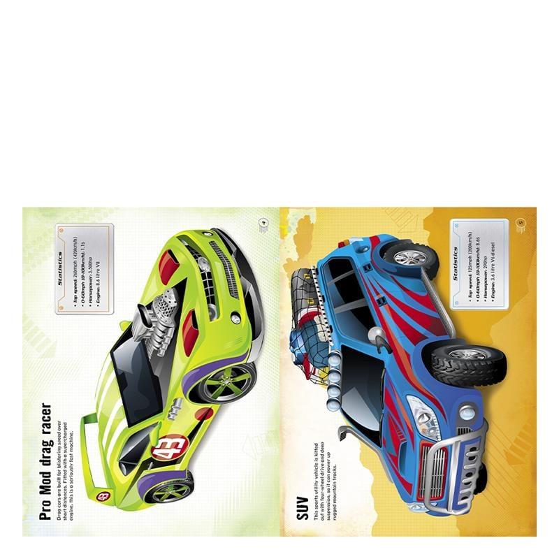 Build Your Own Cars Sticker Book