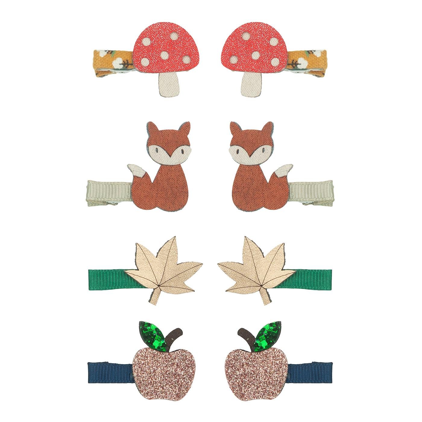 Mimi & Lula Autumn Forest Mini 8li Toka Saç Aksesuarları MIMI & LULA