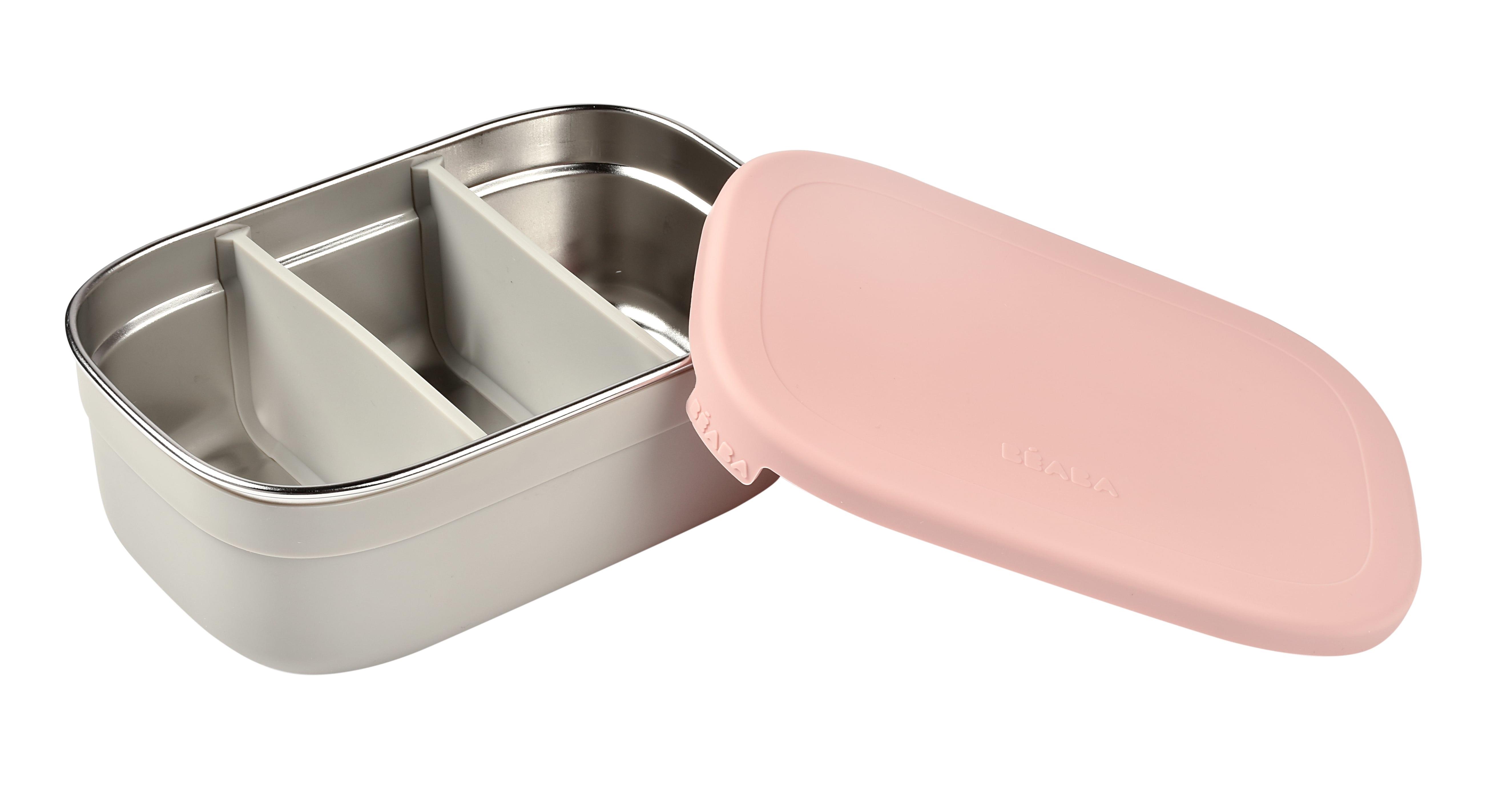 Çelik Saklama Kabı, Powder Pink Beslenme Beaba