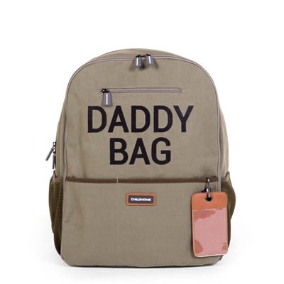 ChildHome Daddy Bag Sırt Çantası Kanvas, Haki Anne Çantası