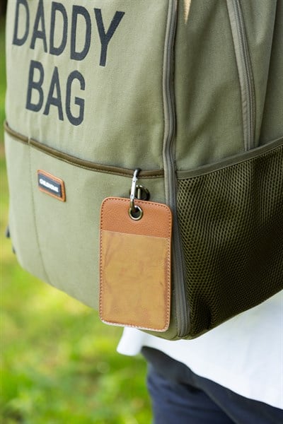 ChildHome Daddy Bag Sırt Çantası Kanvas, Haki Anne Çantası