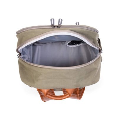 ChildHome Daddy Bag Sırt Çantası Kanvas, Haki Anne Çantası