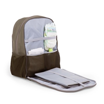 ChildHome Daddy Bag Sırt Çantası Kanvas, Haki Anne Çantası