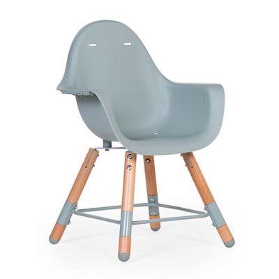 ChildHome Evolu 2 Mama Sandalyesi Mint + Ön tepsi ( Silikon Matlı)  Mama Sandalyeleri