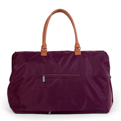 ChildHome Mommy Bag, Anne Bebek Bakım Çantası, Mor Mommy Bag