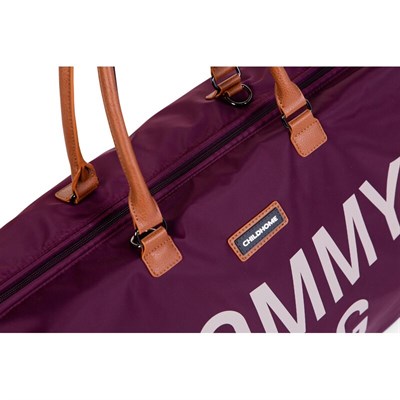 ChildHome Mommy Bag, Anne Bebek Bakım Çantası, Mor Mommy Bag