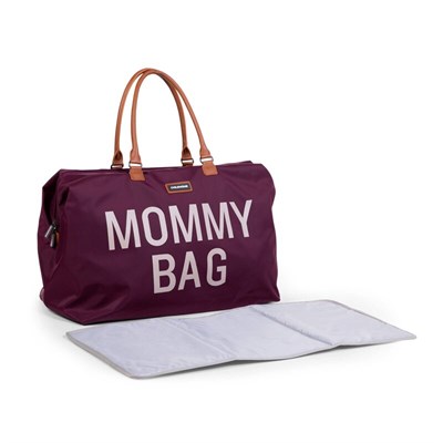 ChildHome Mommy Bag, Anne Bebek Bakım Çantası, Mor Mommy Bag