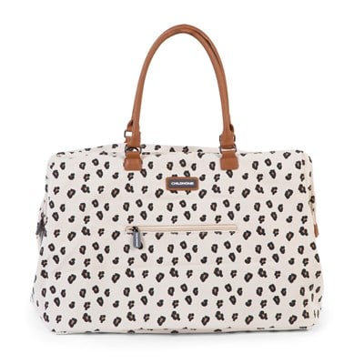 ChildHome Mommy Bag, Anne Bebek Bakım Çantası, Leopard Mommy Bag