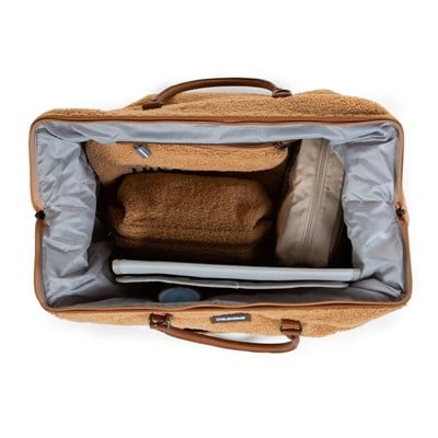 ChildHome Mommy Bag, Anne Bebek Bakım Çantası, Teddy Beige Mommy Bag