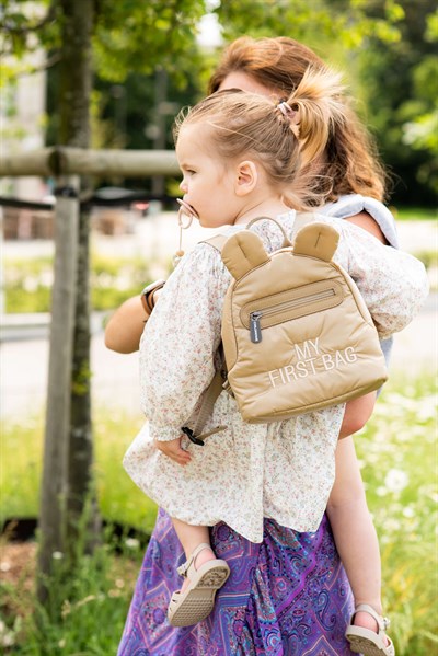 ChildHome My First Bag Çanta, Puffy Bej Çocuk Çantası