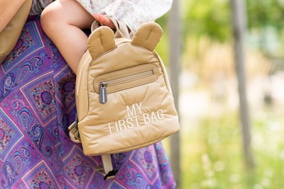 ChildHome My First Bag Çanta, Puffy Bej Çocuk Çantası