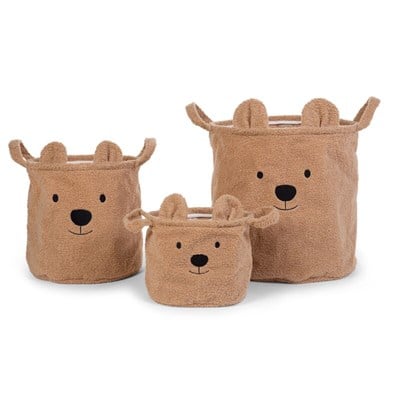 ChildHome Teddy Saklama Kutusu 40X40X40 Kanvas Sepetler