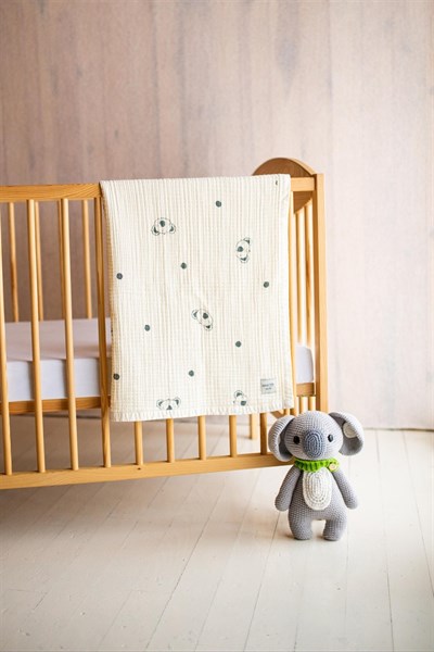 Coolala - Organik Bebek Battaniyesi // 4 Kat Müslin (Koala) Tekstil Mama Yoyo Baby & Kids