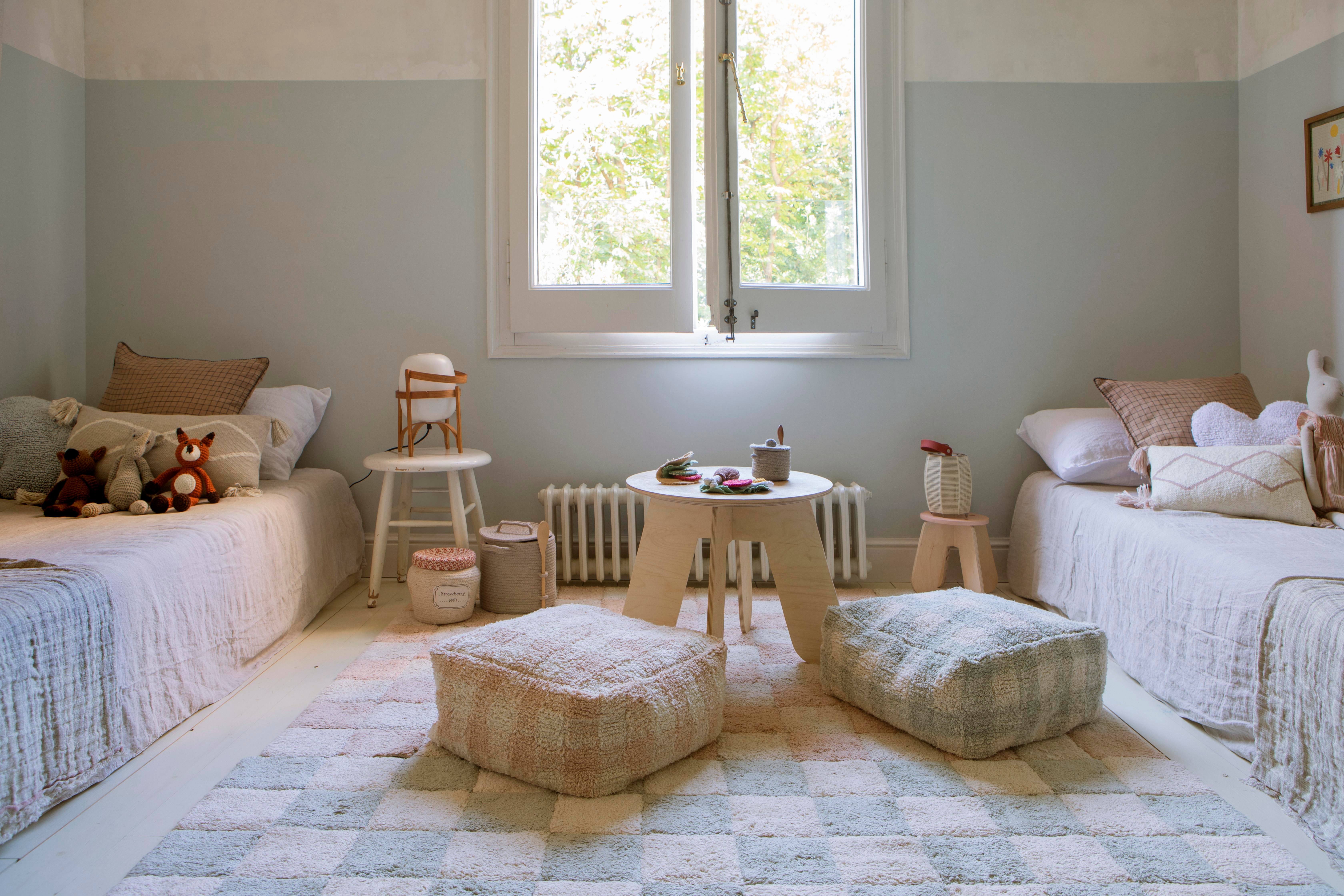 Lorena Canals Çocuk Odası Halısı, Kitchen Tiles Blue Sage M Kategorisiz Lorena Canals