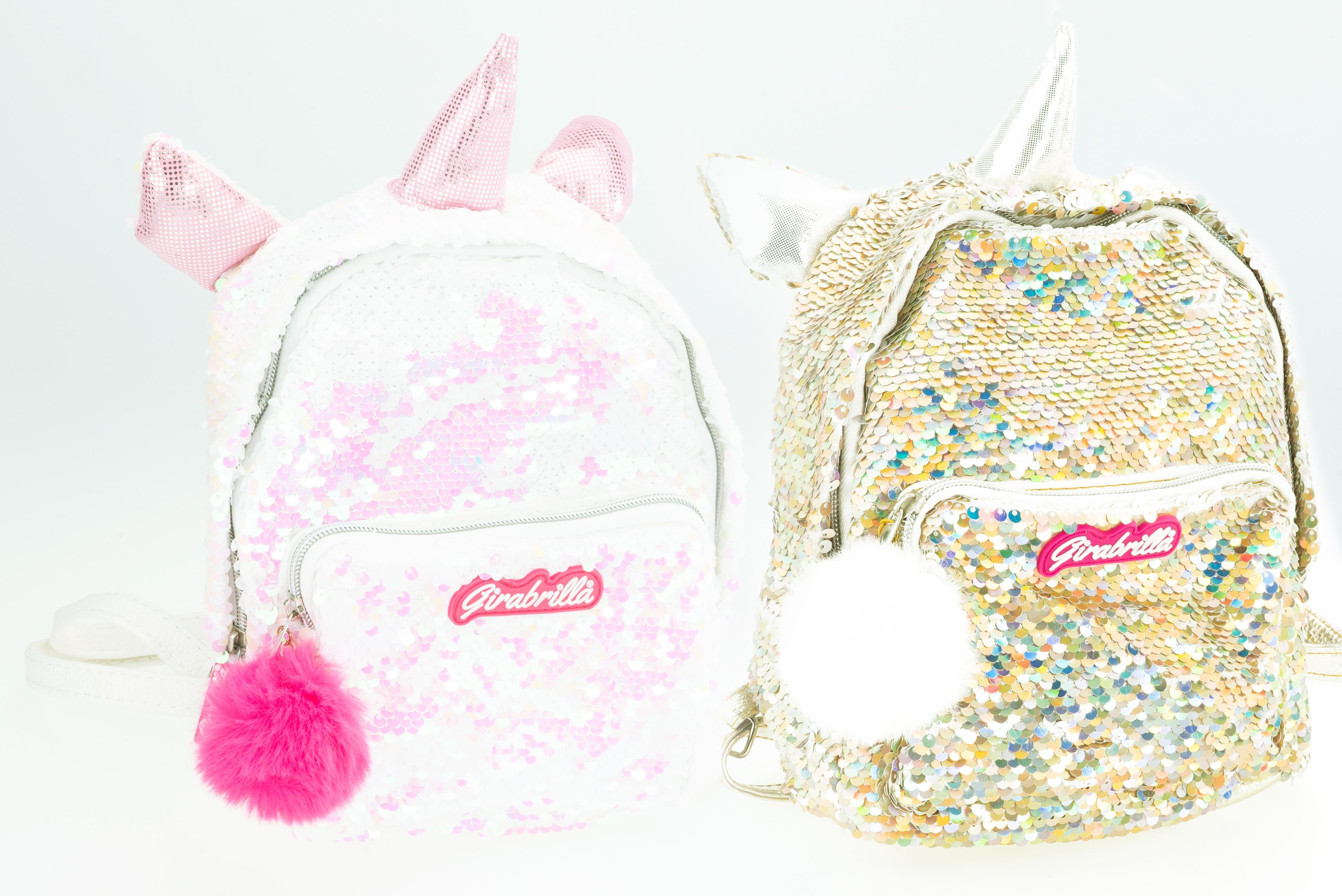 Payetli Sırt Çantası Unicorn, Açık Pembe Kategorisiz Girabrilla