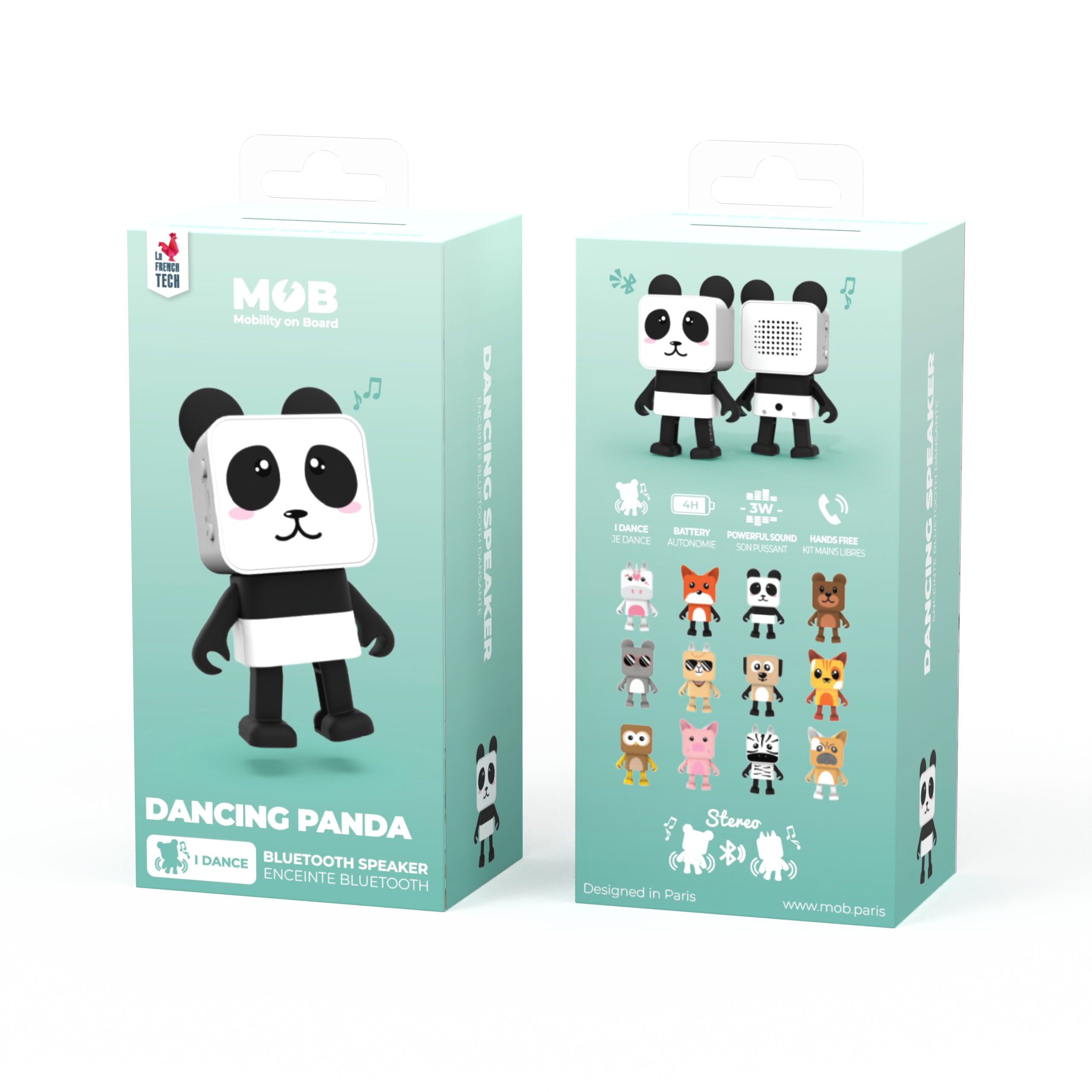 Dans Eden Hayvanlar Bluetooth Hoparlör - Panda Kategorisiz MOB
