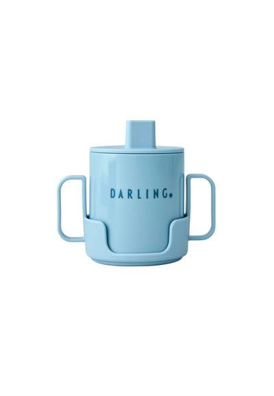 Design Letters Design Letters Tritan Darling Bardak, Açık Mavi Beslenme