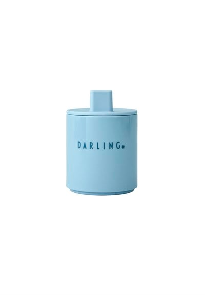 Design Letters Design Letters Tritan Darling Bardak, Açık Mavi Beslenme