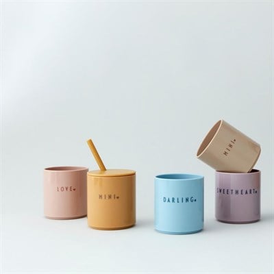 Design Letters Design Letters Tritan Darling Bardak, Açık Mavi Beslenme
