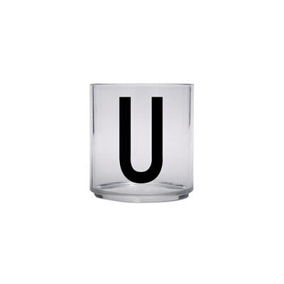 Design Letters Tritan Bardak, U Harfi Beslenme Design Letters