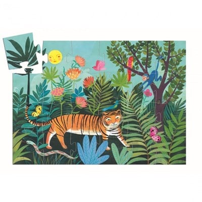 Djeco Djeco Dekoratif Puzzle 24 Parça, The Tigers Walk Oyuncak