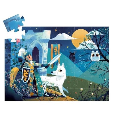 Djeco Djeco Dekoratif Puzzle 36 Full Moon Night Oyuncak
