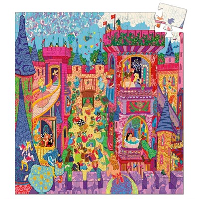 Djeco Djeco Dekoratif Puzzle 54 Parça/The Fairy Castle Oyuncak