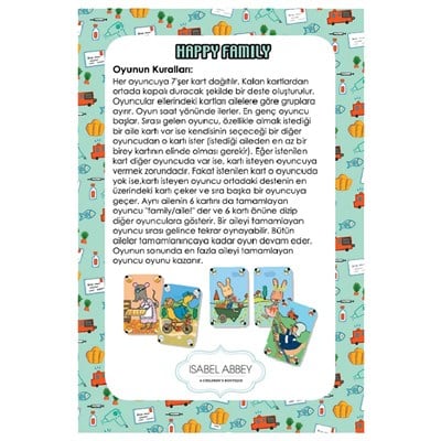 Djeco Djeco Kart Oyunları, Happy Familly Oyuncak