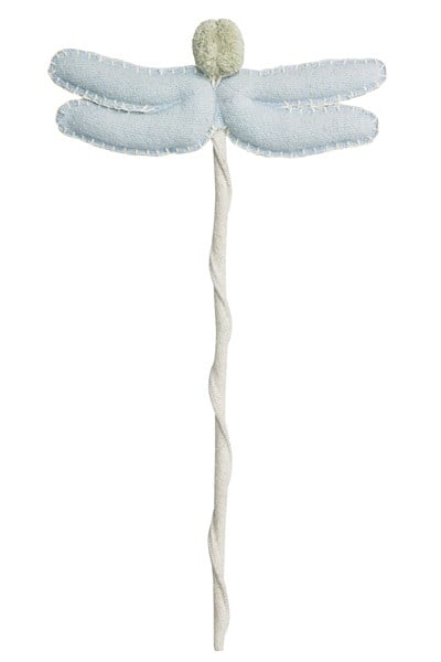 Dragonfly Wand Yusufçuk Değnek, Soft Blue Duvar Süsleri Lorena Canals