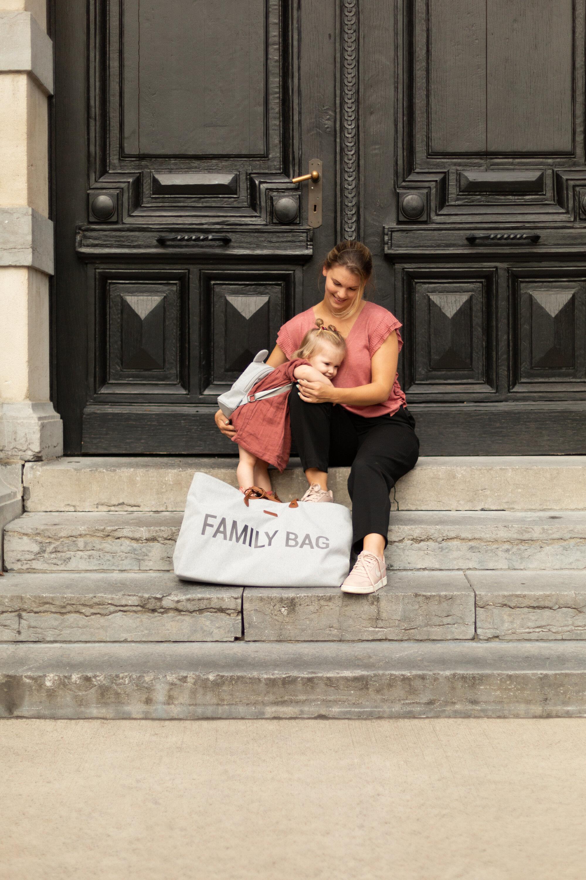 FAMİLY BAG KANVAS, GRİ Kategorisiz ChildHome