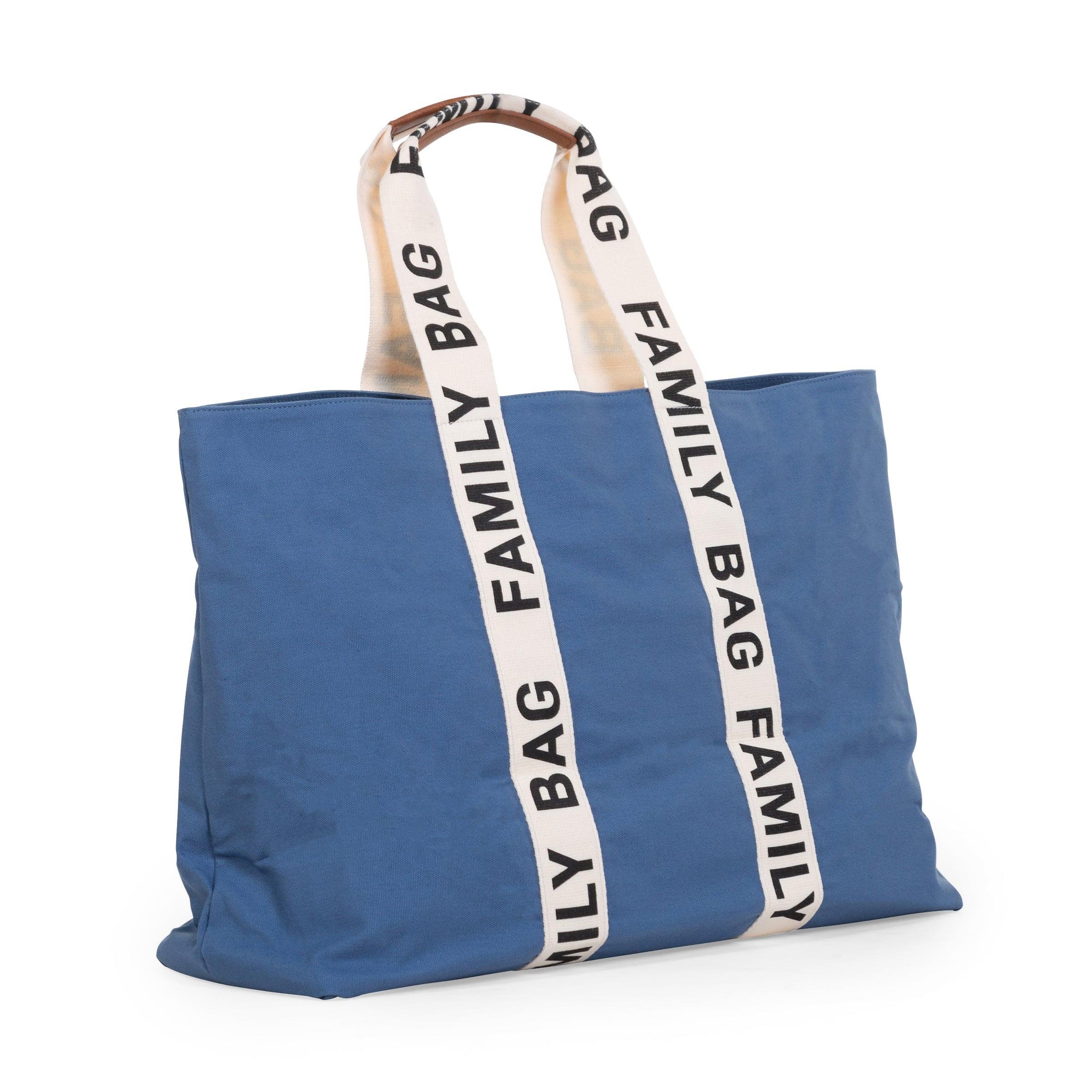 Family Bag Signature Kanvas Indigo Mommy Bag ChildHome