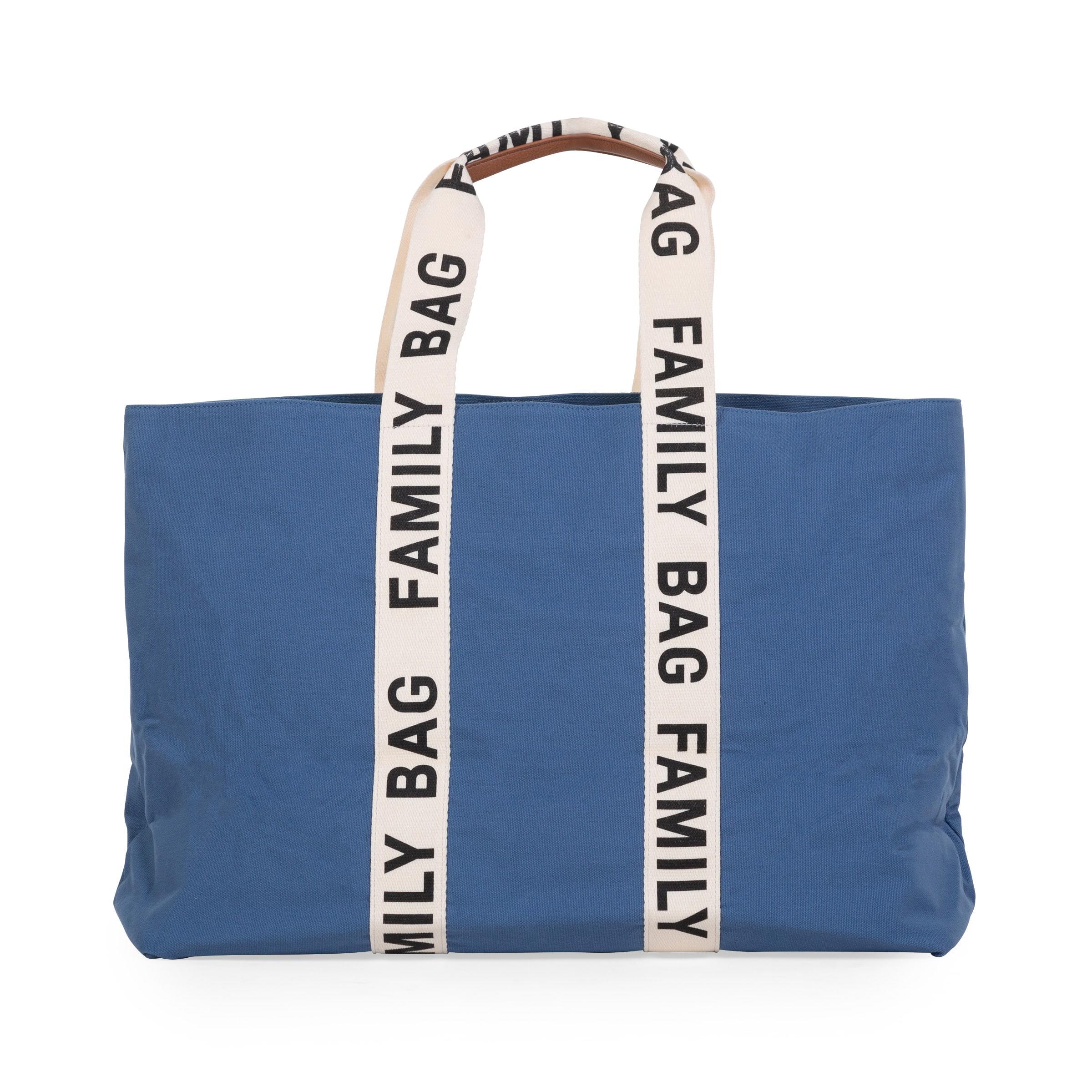 Family Bag Signature Kanvas Indigo Mommy Bag ChildHome