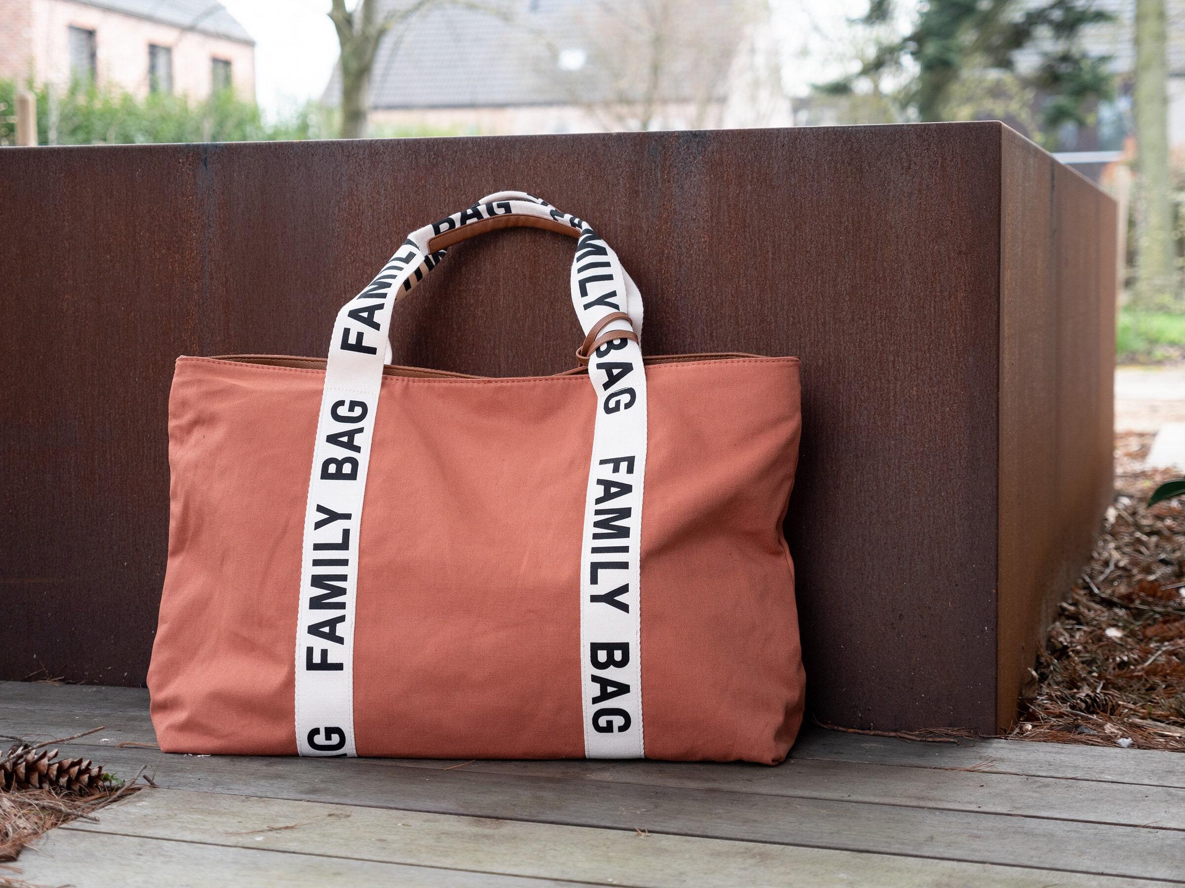Family Bag Signature Kanvas Kiremit Mommy Bag ChildHome