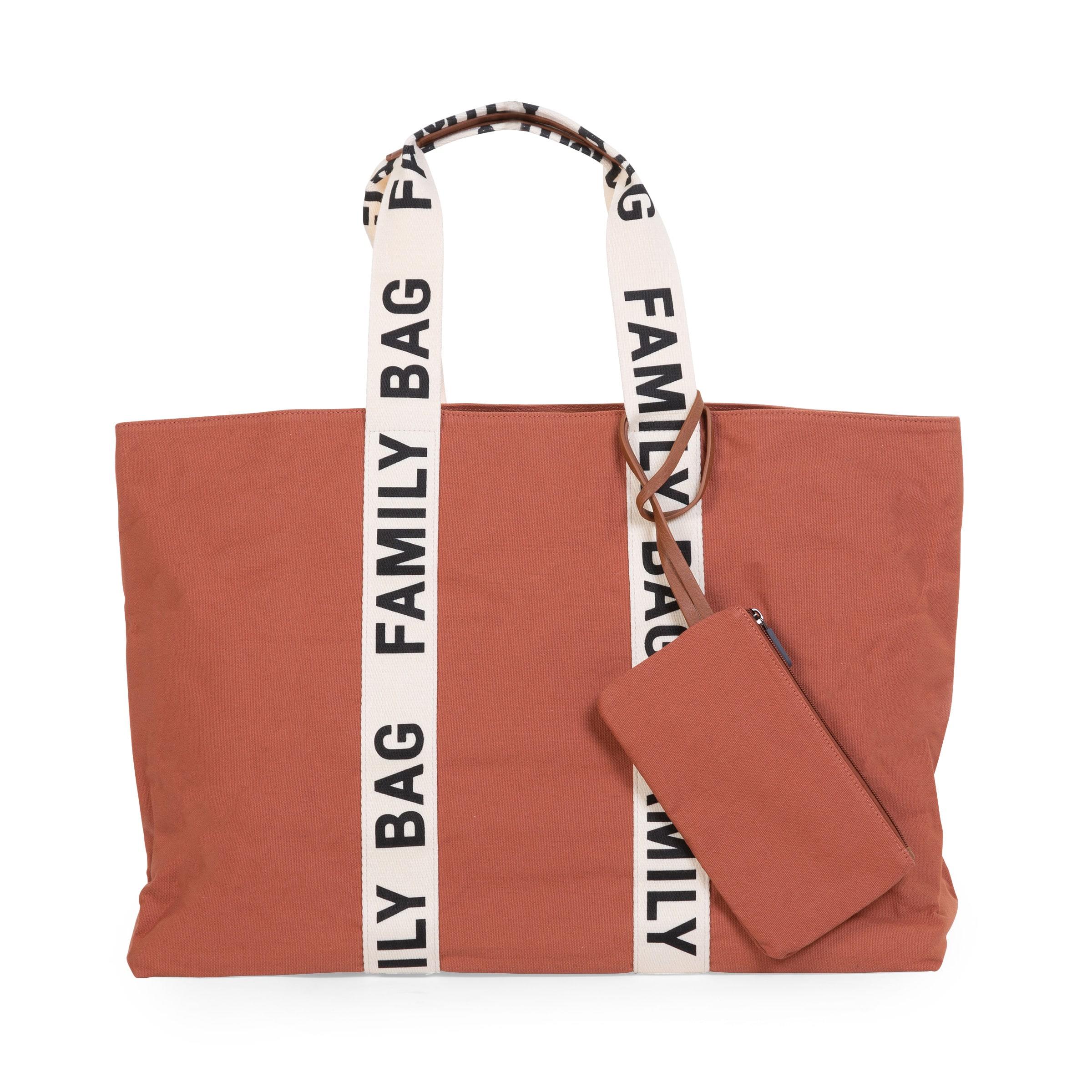 Family Bag Signature Kanvas Kiremit Mommy Bag ChildHome