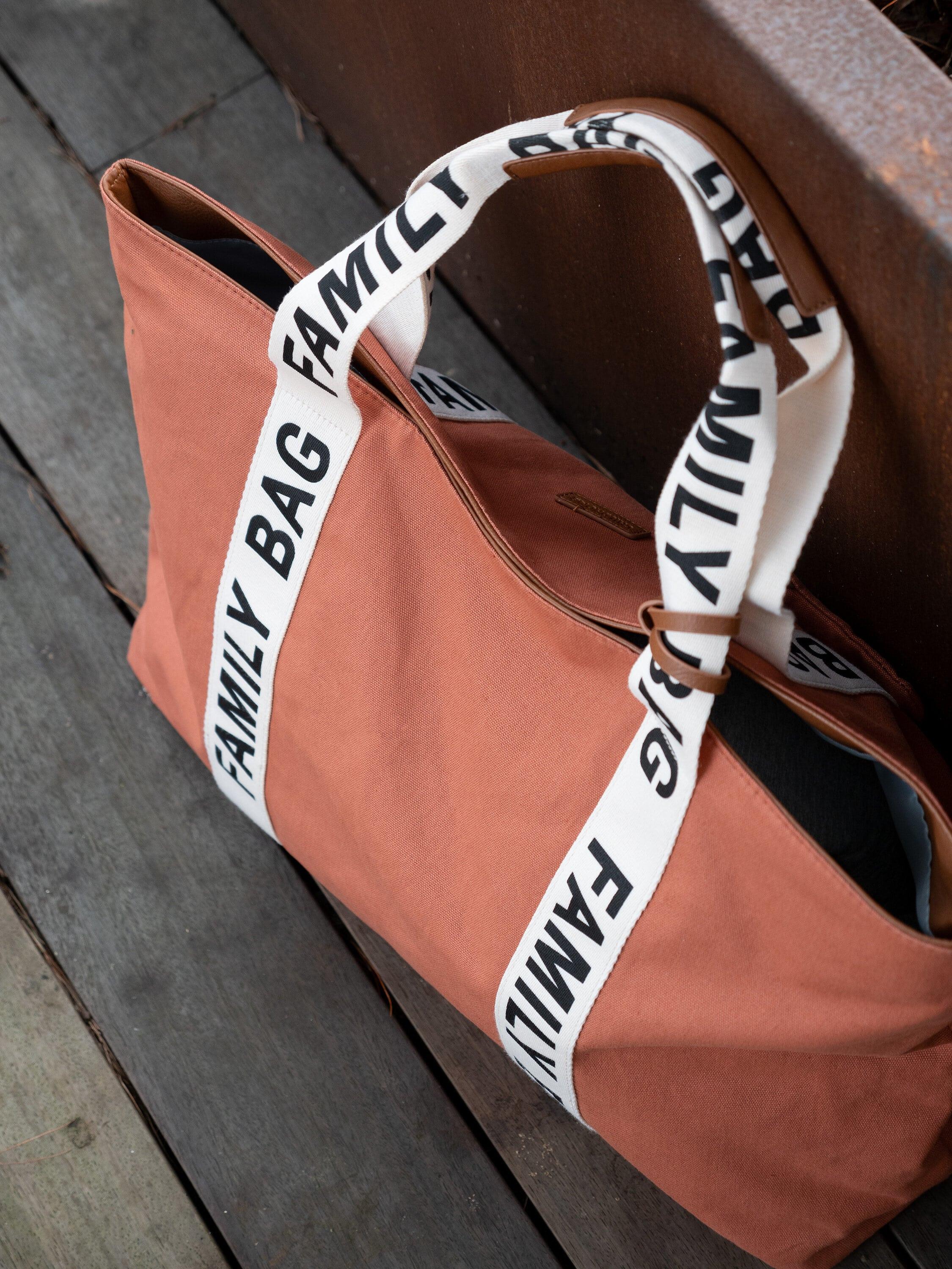 Family Bag Signature Kanvas Kiremit Mommy Bag ChildHome