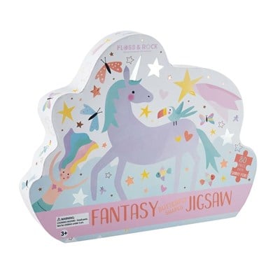 FLOSS & ROCK 80 Parça ‘’Kelebek’’ Şekilli Yap – Boz/Fantasy