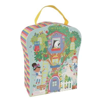 FLOSS & ROCK Ahşap Figürlü Oyun Kutuları / Rainbow Fairy