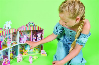 FLOSS & ROCK Ahşap Figürlü Oyun Kutuları / Fairy Tale *Yeni*