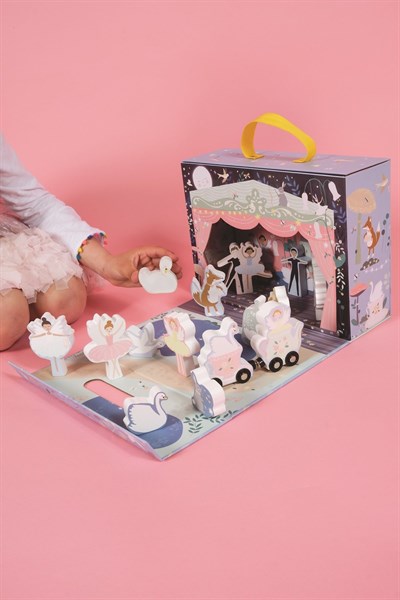 FLOSS & ROCK Ahşap Figürlü Oyun Kutuları / Enchanted