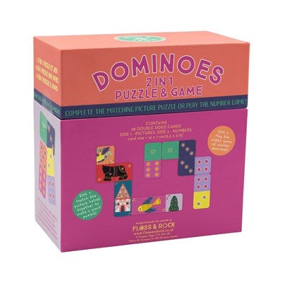 FLOSS & ROCK Çift Taraflı Domino Kartları / Fairy Tale *Yeni*