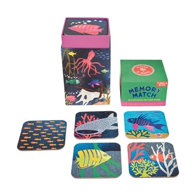 FLOSS & ROCK Hafıza ve Eşleştirme Kartları/ Deep Sea