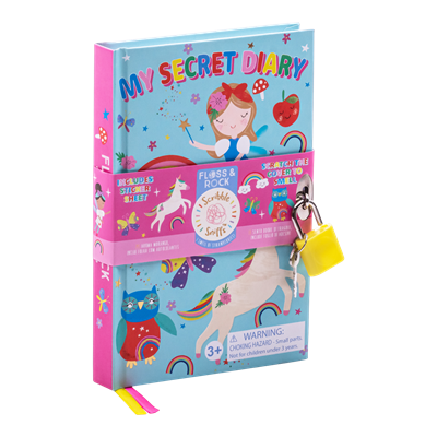 FLOSS & ROCK Kokulu Kilitli Günlük / Rainbow Fairy *YENİ*