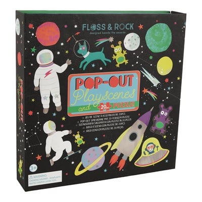 FLOSS & ROCK Pop Out Oyun Sahneleri/Space