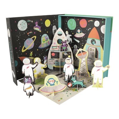 FLOSS & ROCK Pop Out Oyun Sahneleri/Space