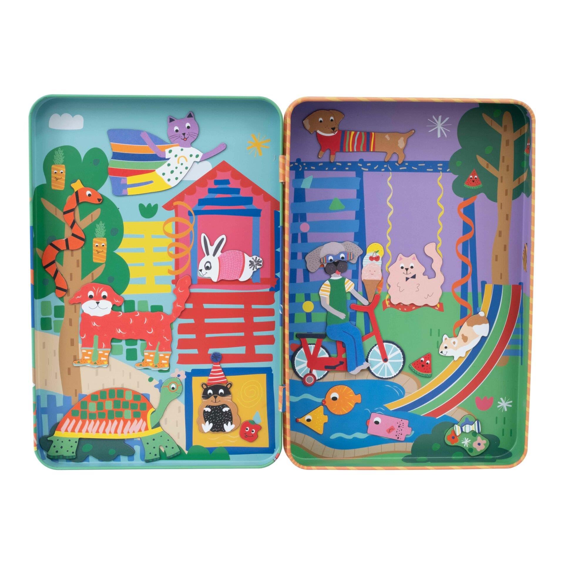 FLOSS & ROCK Taşınabilir Mıknatıslı Oyun / Pets