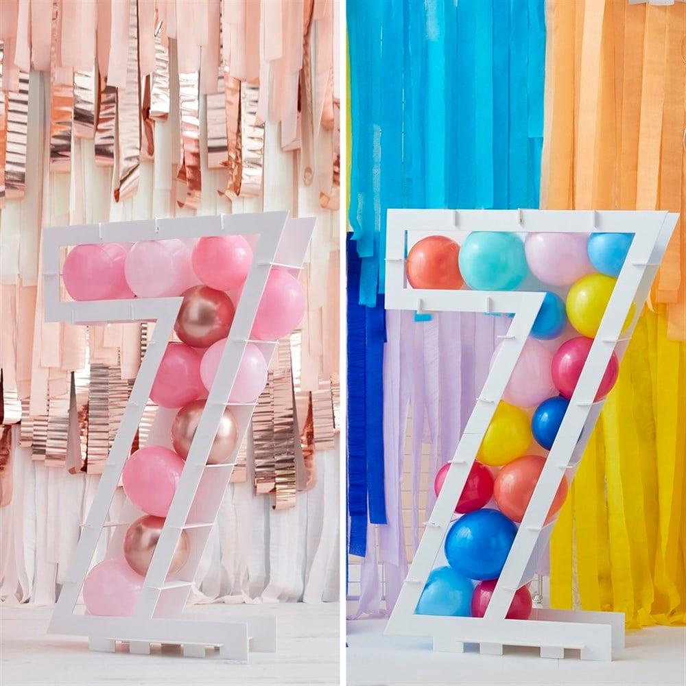 Ginger Ray - Balon Standı - 7 Rakamı