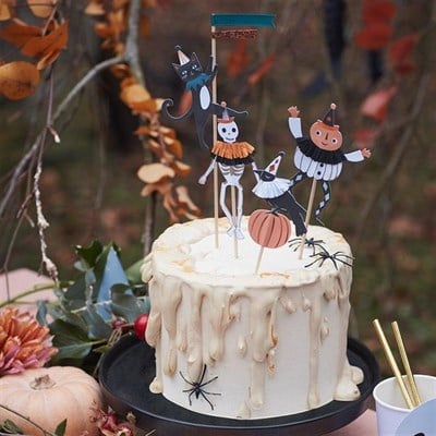 Halloween Dans Figürlü Pasta Süsü