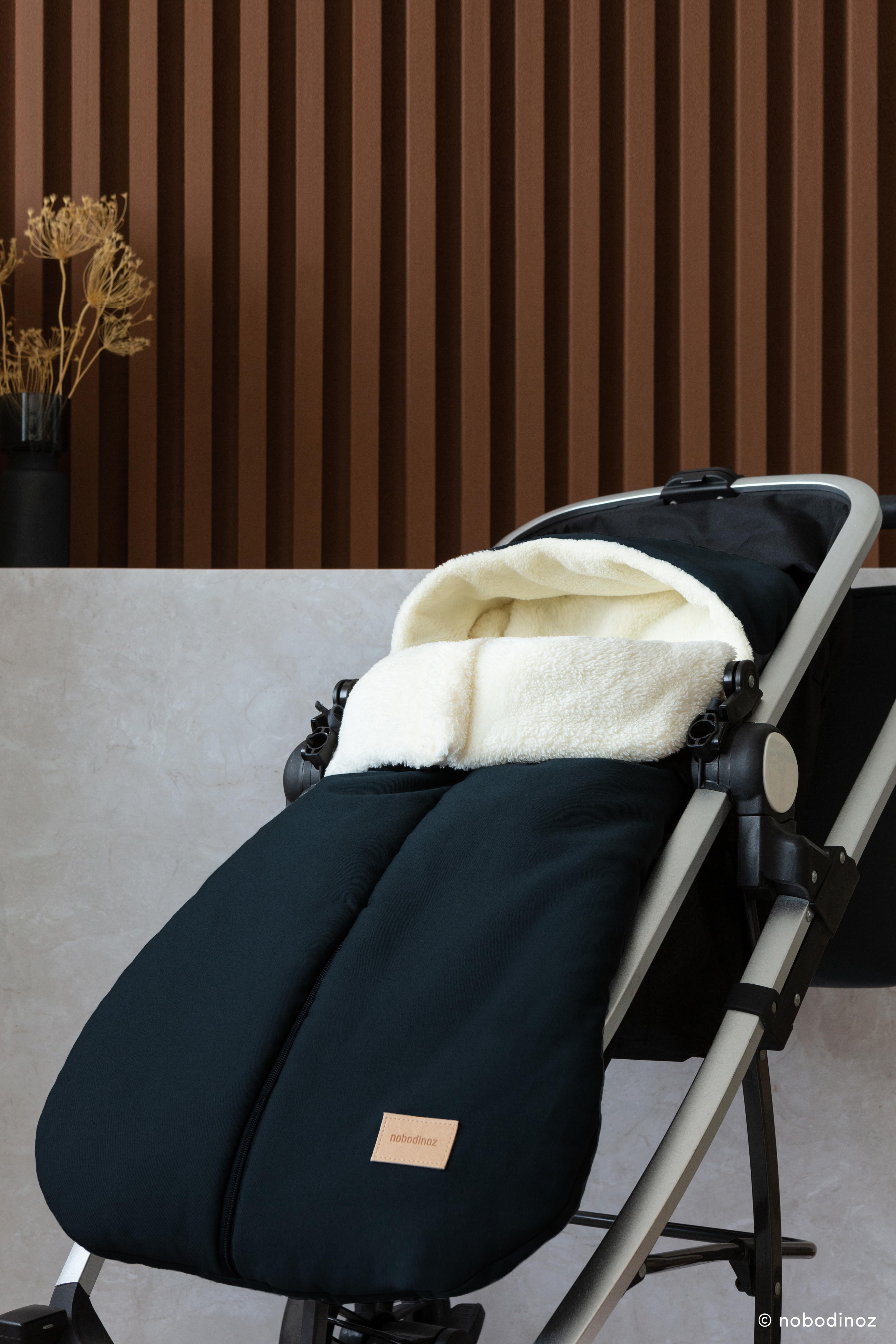 Hyde Park Footmuff, Black Bebek Bakım NOBODINOZ